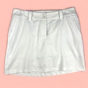 Nike Golf Dri-Fit Women's White Golf Skort Sz 10 / Medium